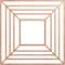 Ekena Millwork Raven Wood Fretwork Pierced Ceiling Medallion, Cherry, 40"OD x 14 5/8"ID x 3/8"T CMWP40X40X0375RACH - alternate 1